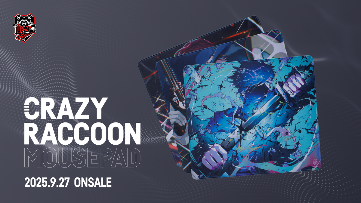 Crazy Racoon Logo 【公式】CRAZY RACCOON ONLINE STORE