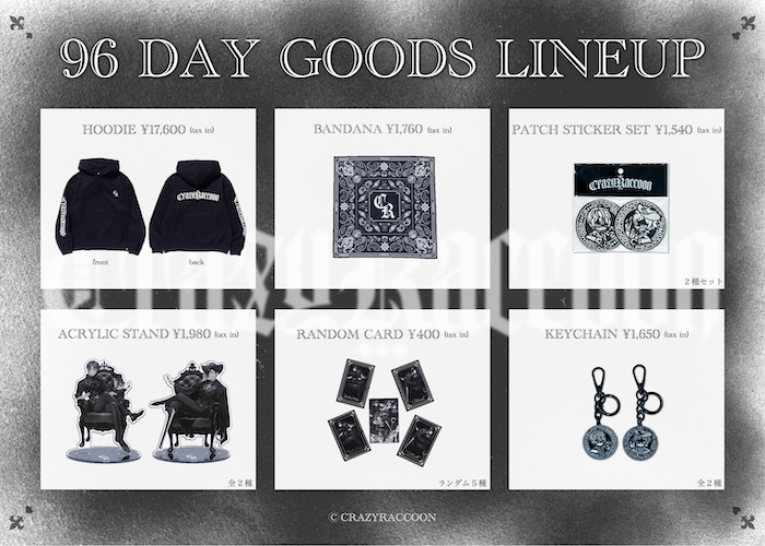 公式】CRAZY RACCOON ONLINE STORE