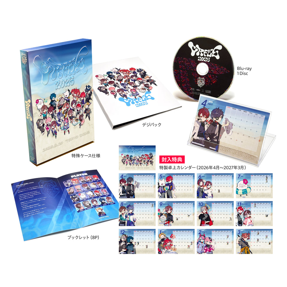 CR FES 2025 【Blu-ray】 – CRAZY RACCOON