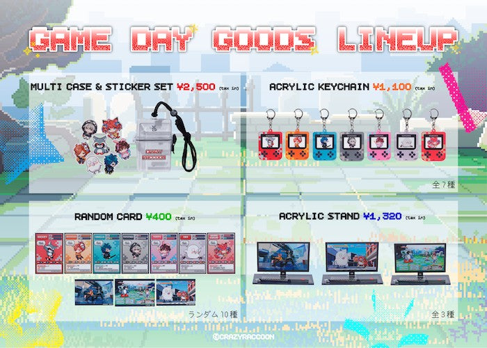 CR　グッズ 公式】CRAZY RACCOON ONLINE STORE