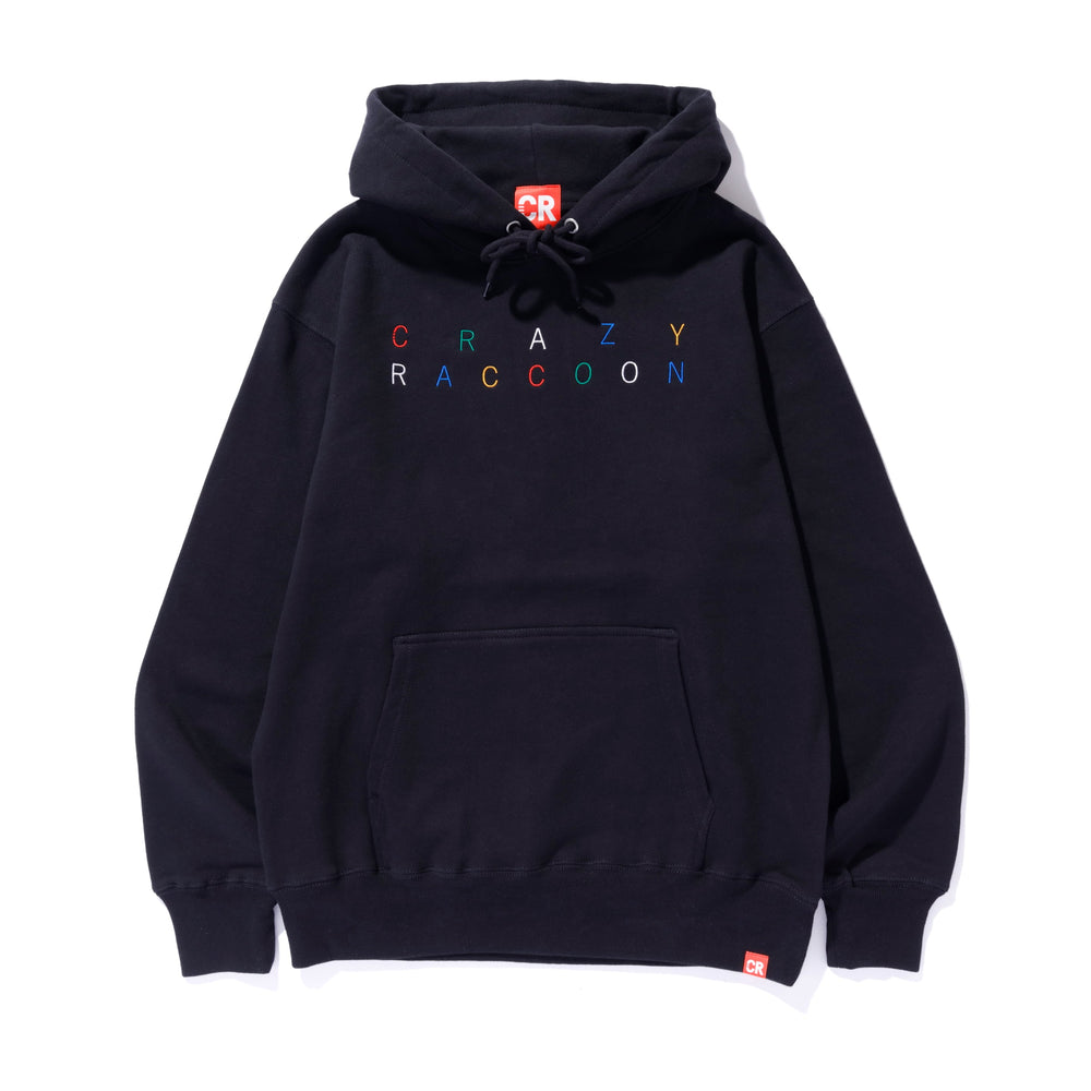 THIN LOGO HOODIE BLACK