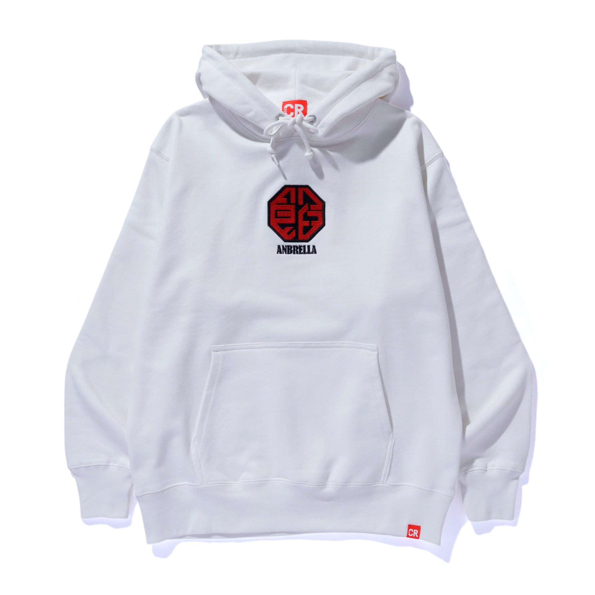 ANBRELLA HOODIE WHITE – CRAZY RACCOON