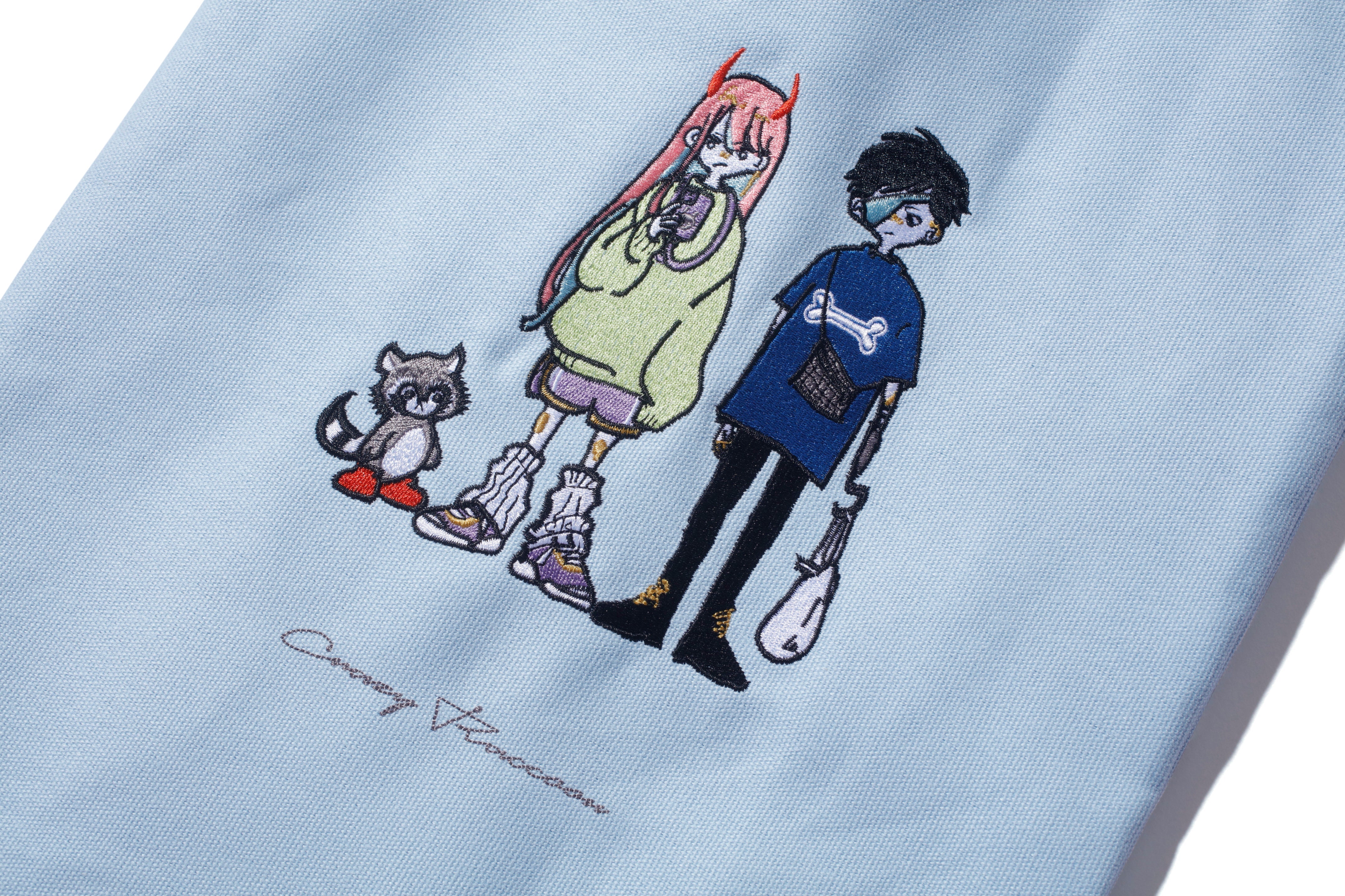 crazy raccoon　cr トートバッグ　セリー　モンド SELLY MONDO TOTE BAG – CRAZY RACCOON