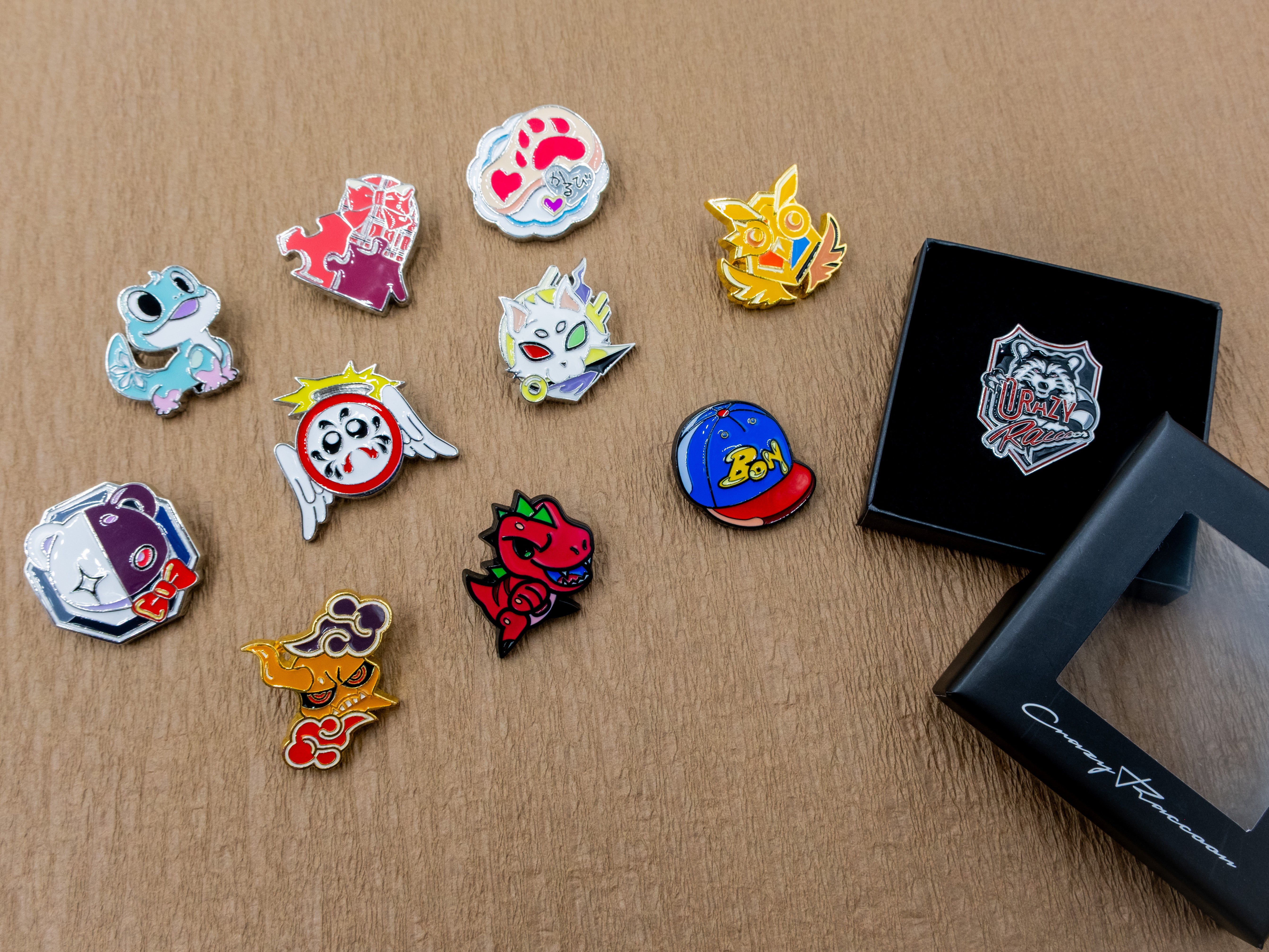 CRAVITY コンカ ウォンジン ステッカー sticker トレカ VANILLA PIN BADGE – CRAZY RACCOON