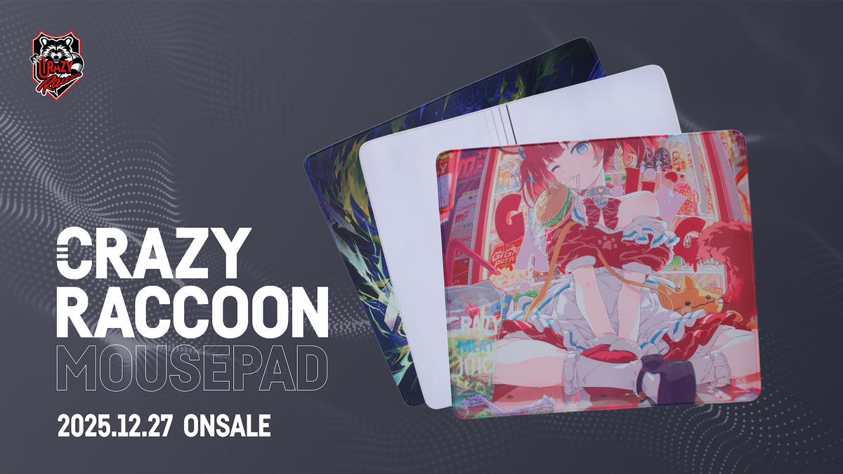 Crazy Racoon Logo 【公式】CRAZY RACCOON ONLINE STORE