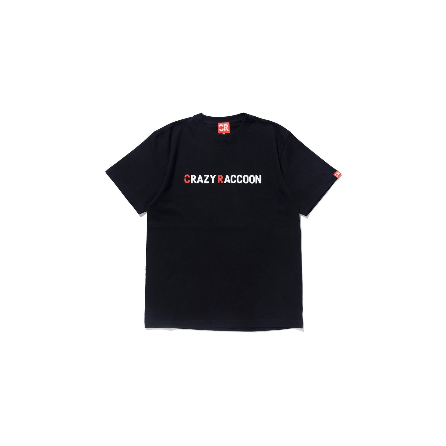 
                  
                    CRAZY RACCOON LOGO TEE BLACK
                  
                