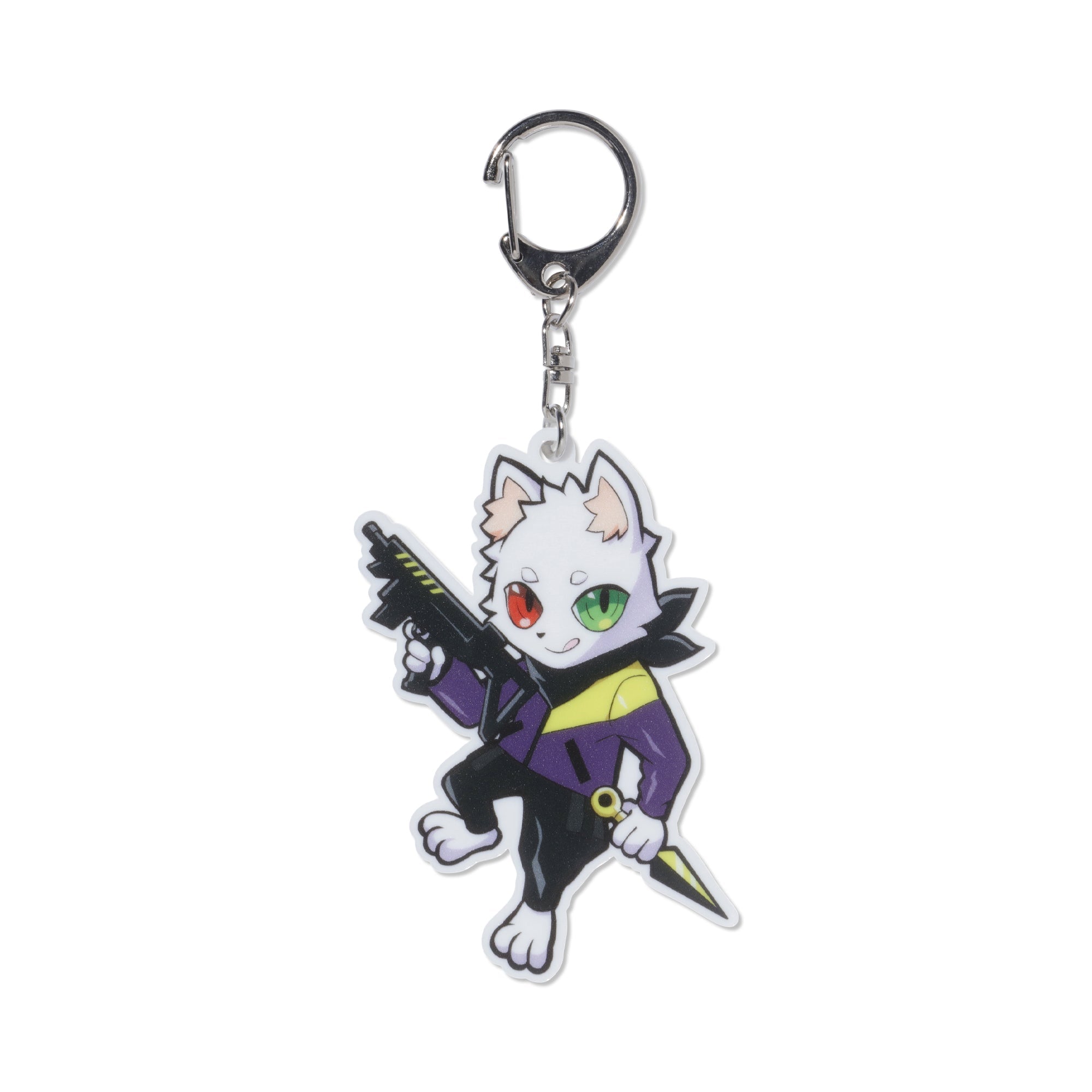 CR CrazyRaccoon カラーキーチェーン Ras RAS KEYCHAIN – CRAZY RACCOON
