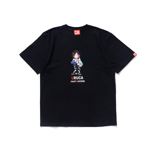 美品 URUCA RACCOON CRAZY Tシャツ/カットソー(半袖/袖なし) TOO L TEE 