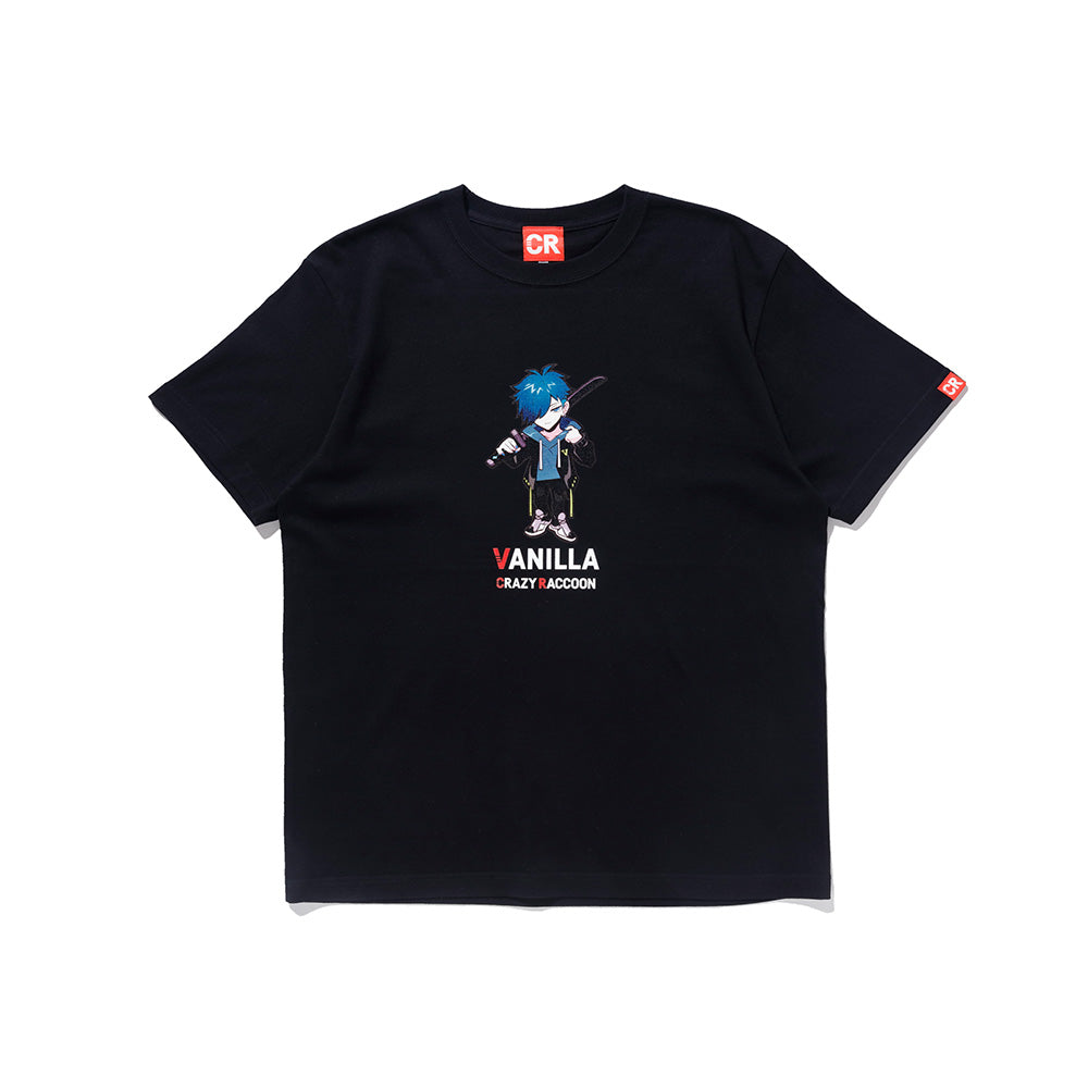 CR バニラ vanilla Tシャツ 黒 - Tシャツ/カットソー(半袖/袖なし)