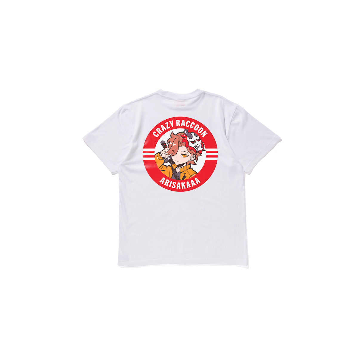 オリジナル crazy 【ありさか】 Tシャツ raccoon トップス - powertee.com