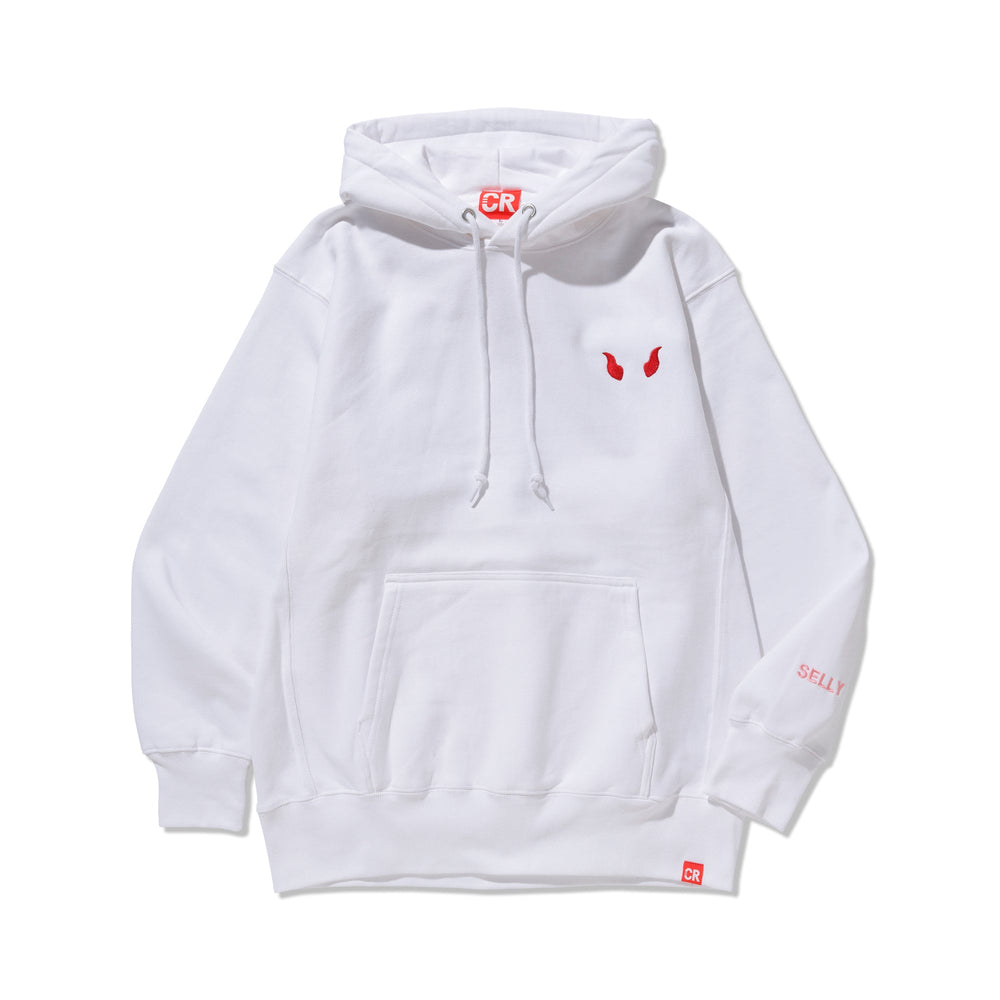 
                  
                    SELLY THUMBS CUT HOODIE WHITE
                  
                