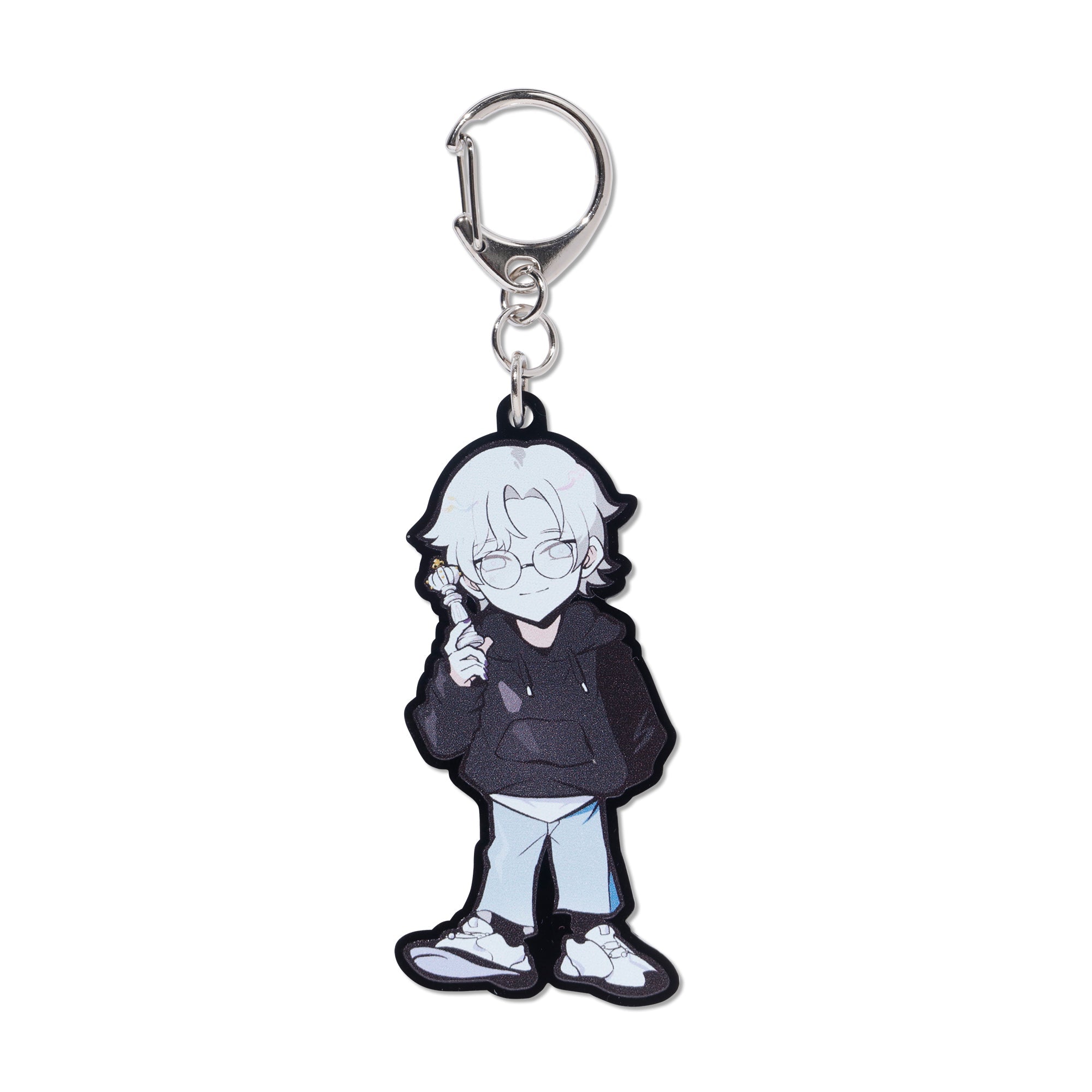 COLOR KEYCHAIN – CRAZY RACCOON
