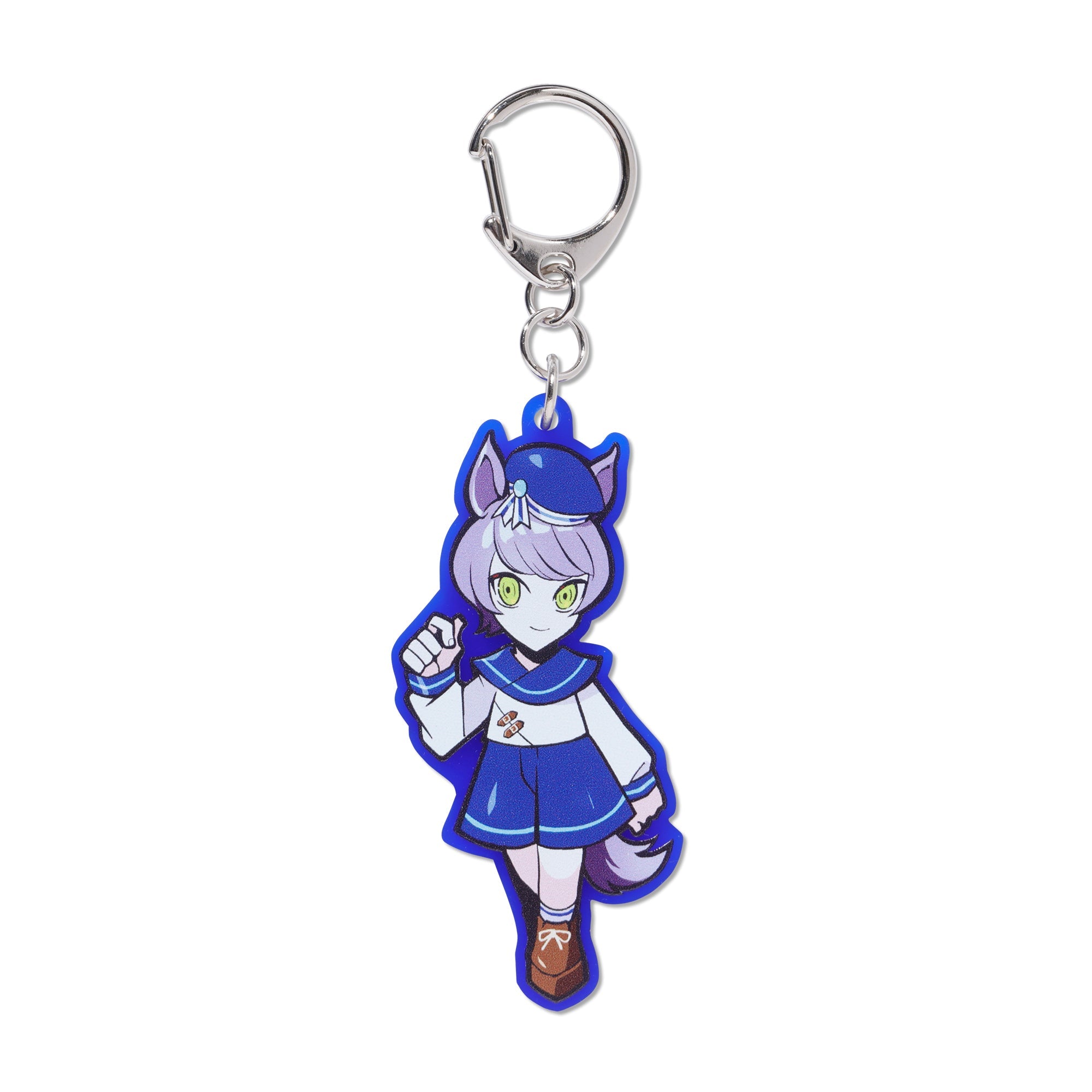 COLOR KEYCHAIN – CRAZY RACCOON