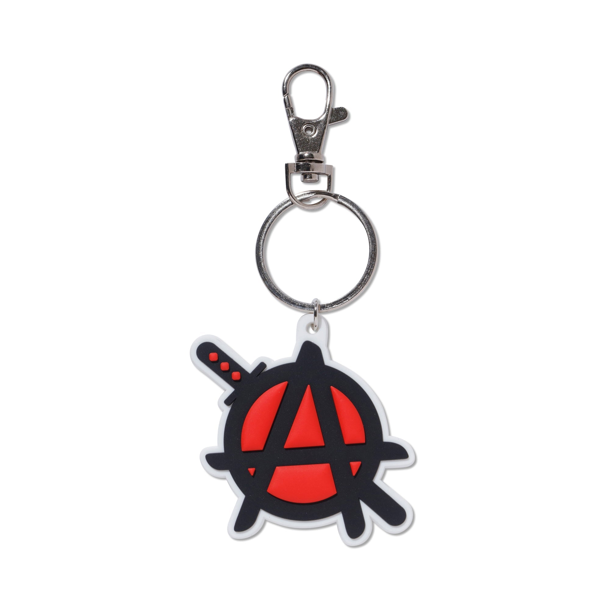 RUBBER KEYCHAIN – CRAZY RACCOON